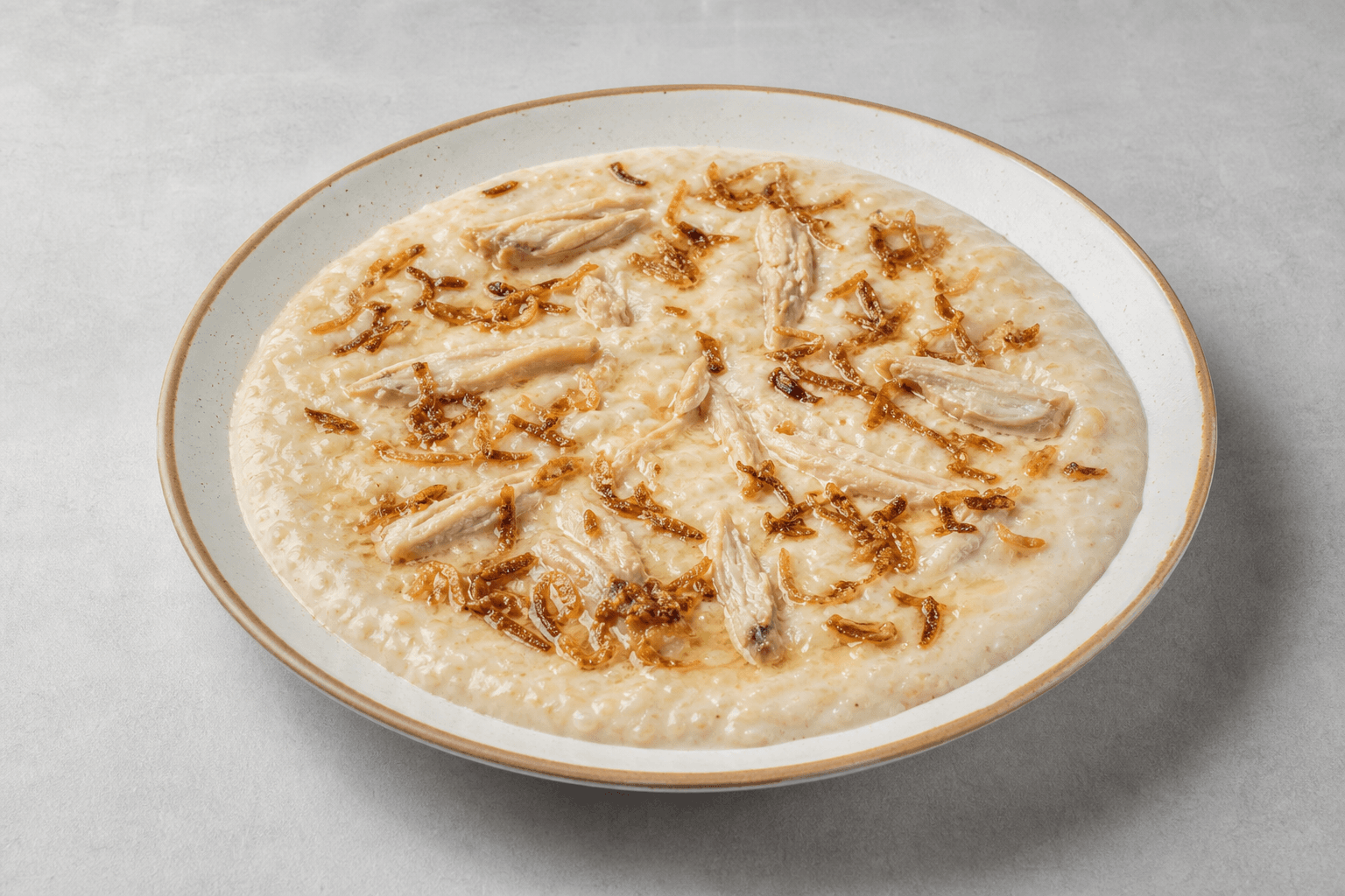 Photorealistic Saudi saleeg menu-main p02 food image by VDAMO