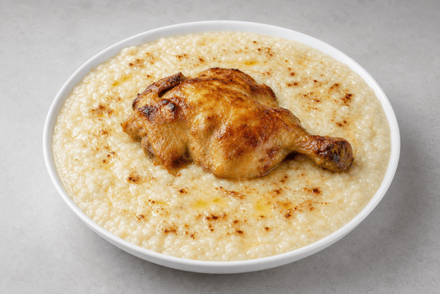 Photorealistic Saudi saleeg menu-main p04 food image by VDAMO