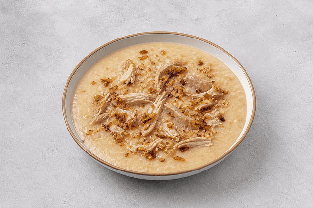 Photorealistic Saudi saleeg menu-main p08 food image by VDAMO