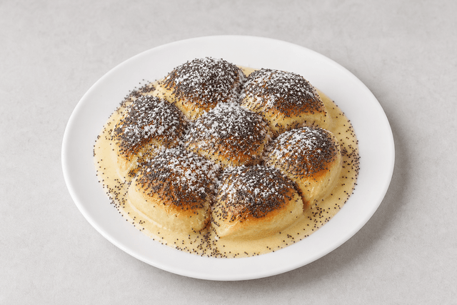 Photorealistic Parené buchty menu-main p03 food image by VDAMO
