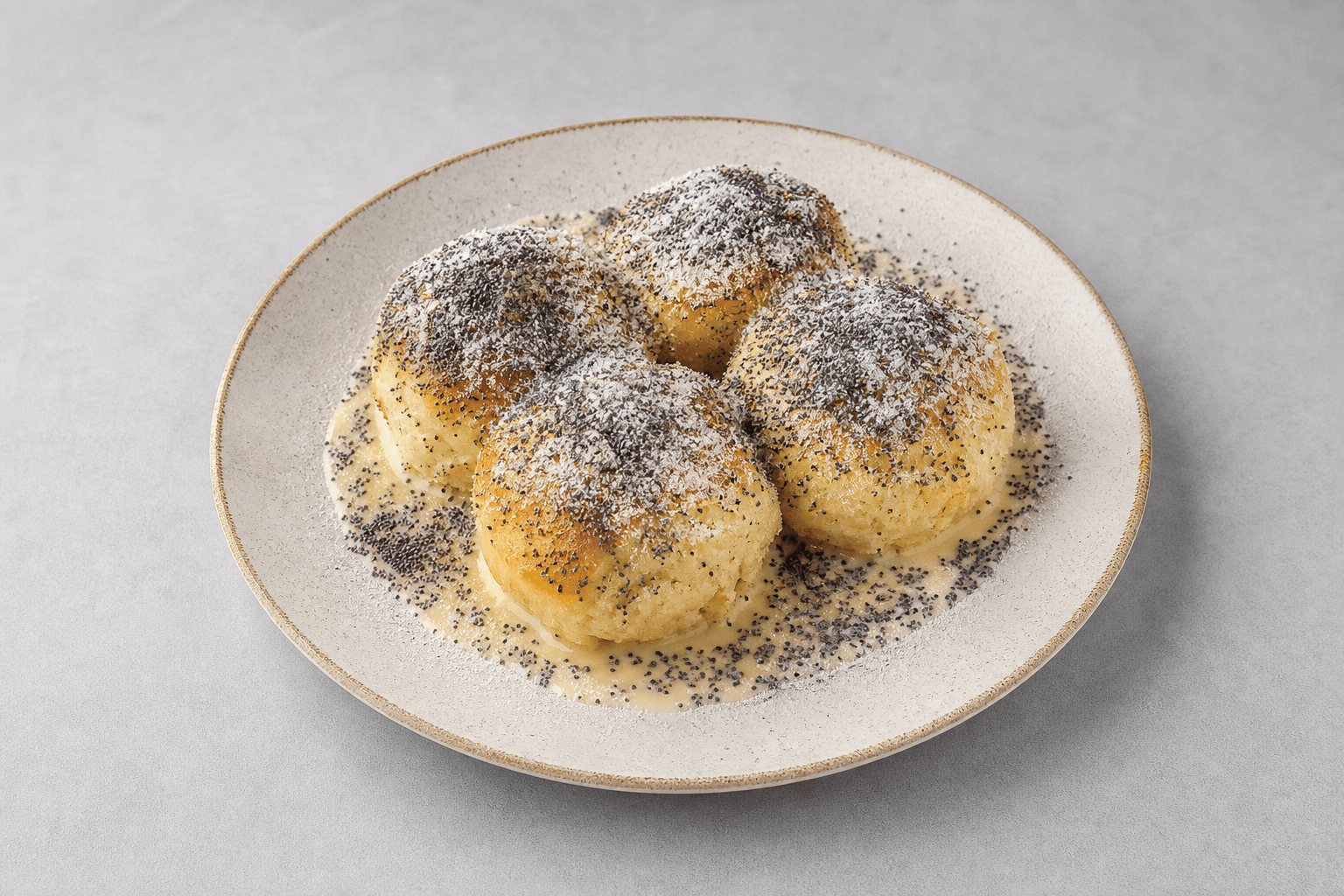 Photorealistic Parené buchty menu-main p04 food image by VDAMO