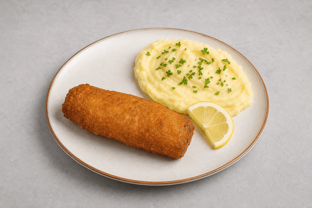 Photorealistic Treska rohlik menu-main p08 food image by VDAMO