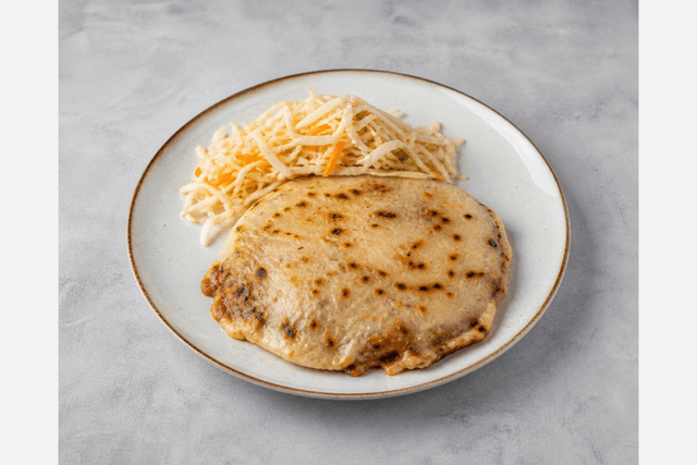 Photorealistic Pupusa revueltas menu-main p08 food image by VDAMO