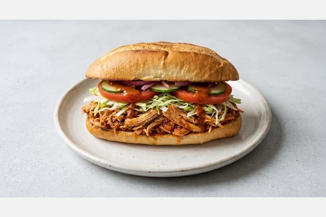 Photorealistic Panes con pavo menu-main p02 food image by VDAMO