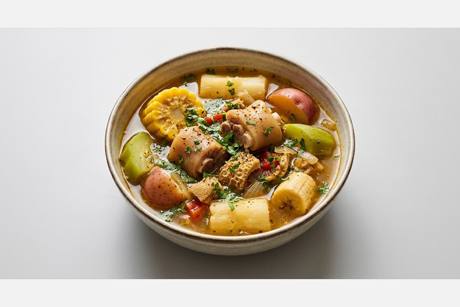 Photorealistic Sopa de pata menu-main p02 food image by VDAMO