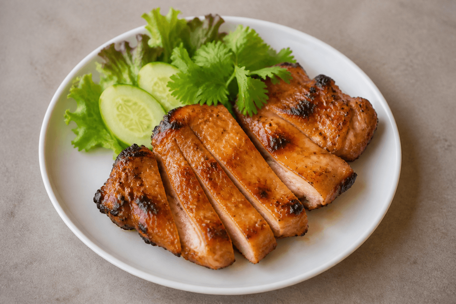 Photorealistic Gai yang menu-main p09 food image by VDAMO