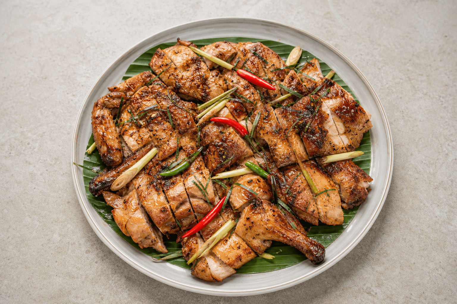 Photorealistic Gai yang menu-main p10 food image by VDAMO