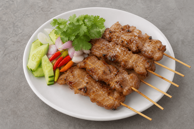 Photorealistic Moo ping menu-main p01 food image by VDAMO