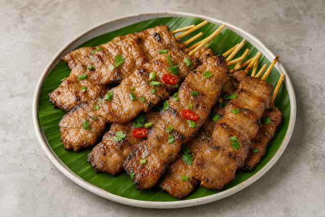 Photorealistic Moo ping menu-main p10 food image by VDAMO