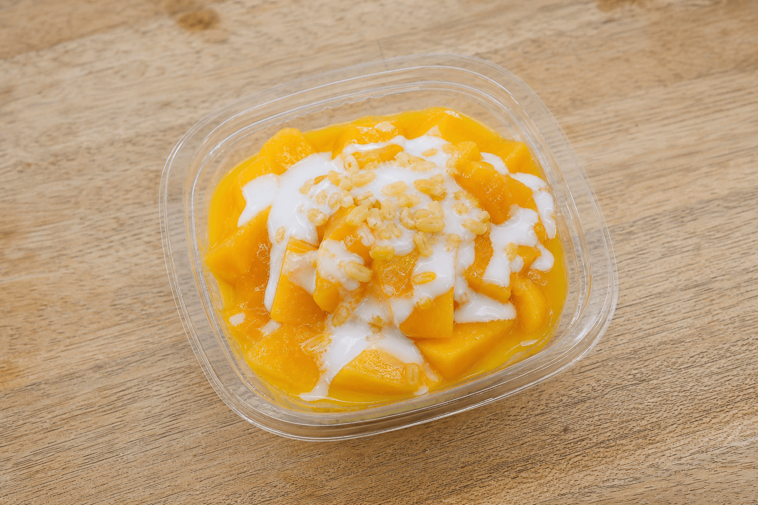 Photorealistic TH Mango pudding cup dessert menu-main p07 food image by VDAMO