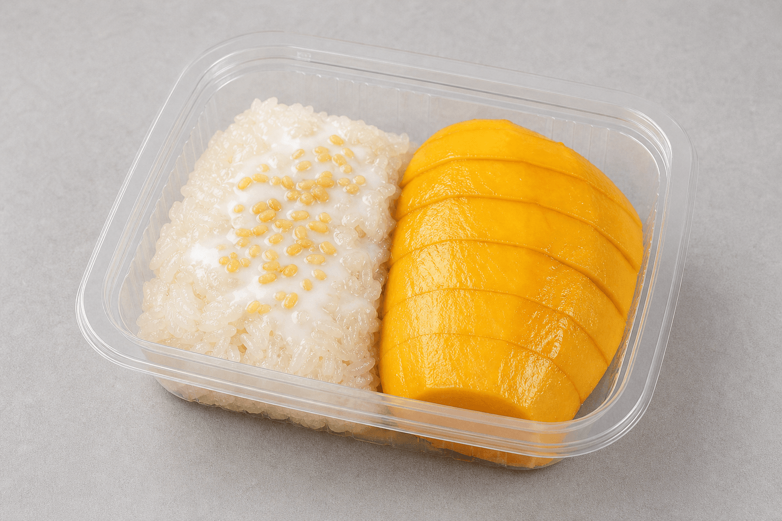 Photorealistic ข้าวเหนียวมะม่วง menu-main p04 food image by VDAMO