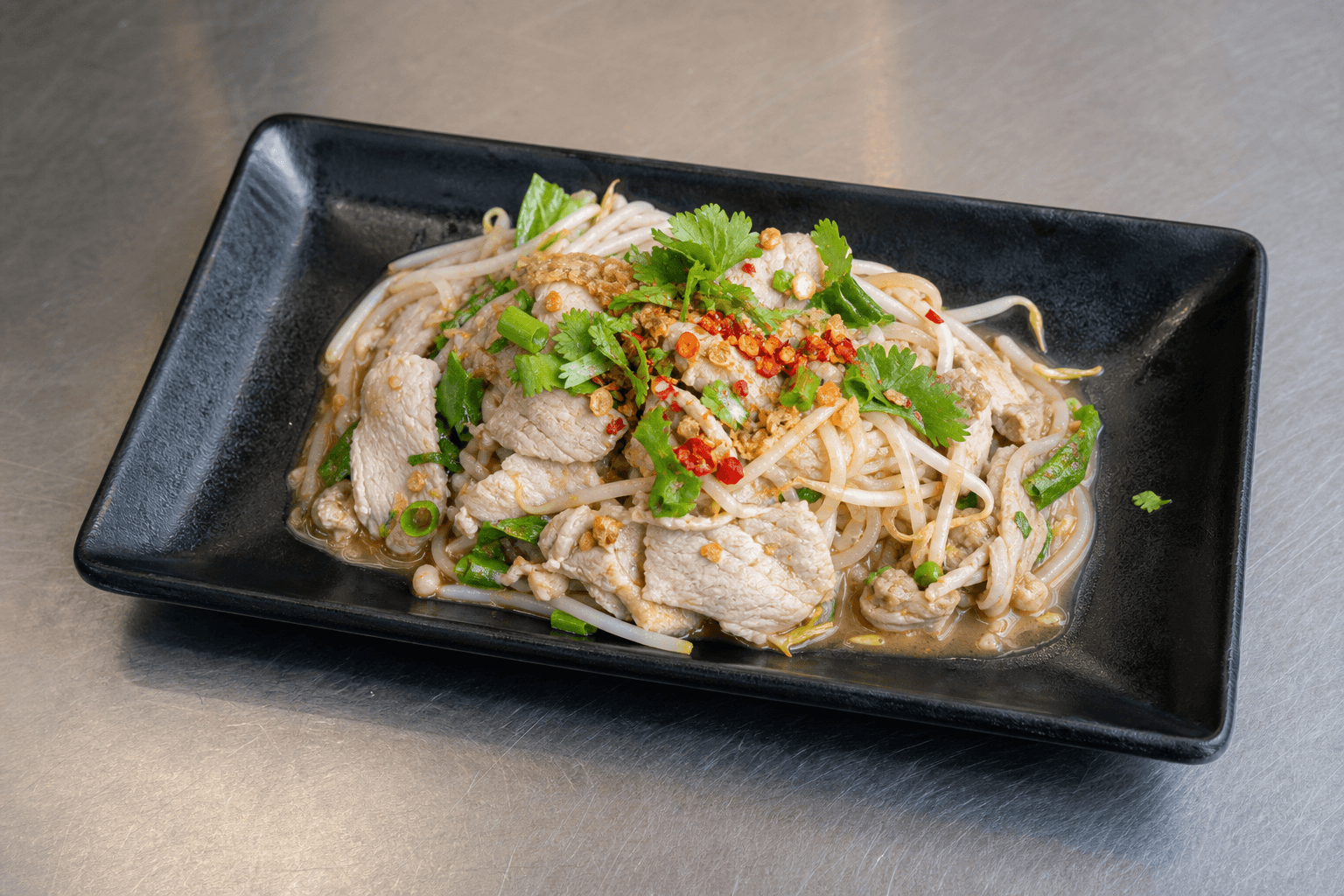 Photorealistic Thai street noodle 098 P02 food image by VDAMO