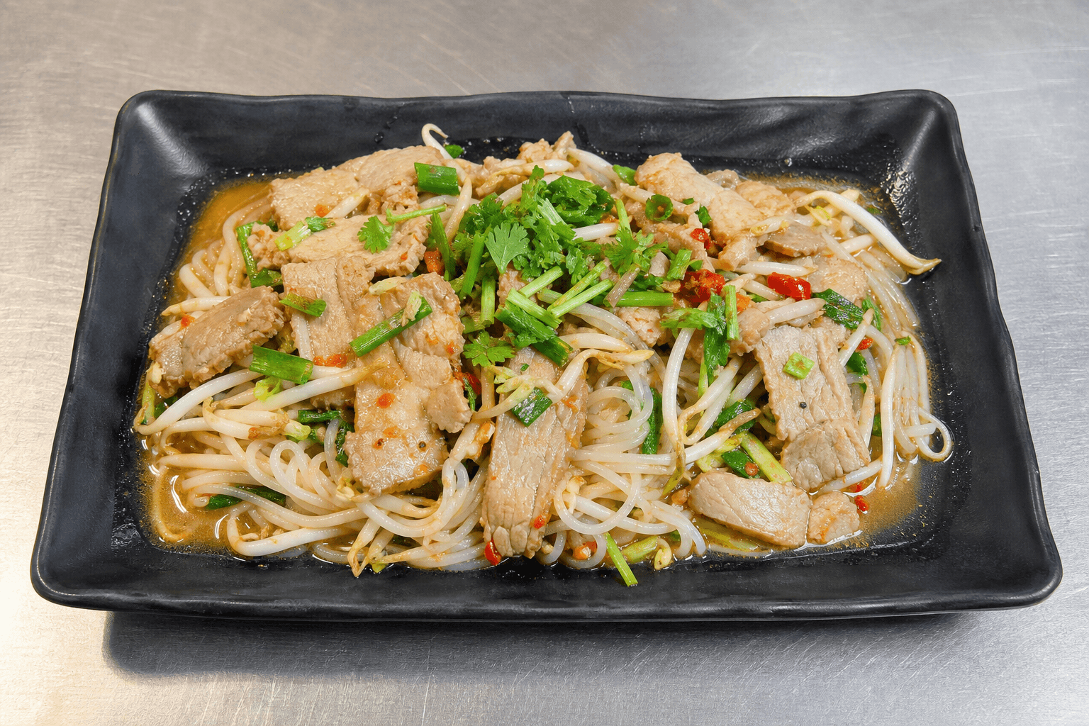 Photorealistic Thai street noodle 114 P02 food image by VDAMO