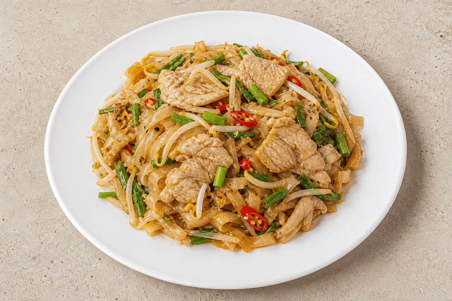 Photorealistic Thai street noodle 138 P01 food image by VDAMO