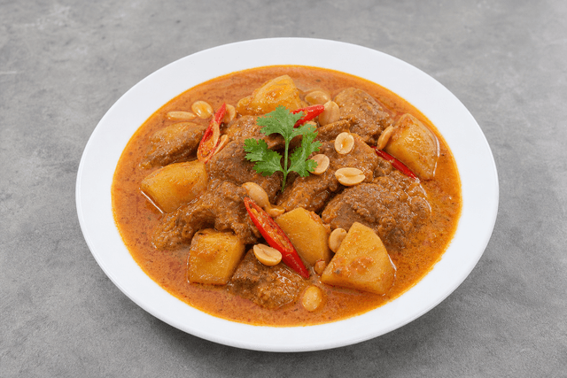 Photorealistic Massaman curry menu-main p09 food image by VDAMO