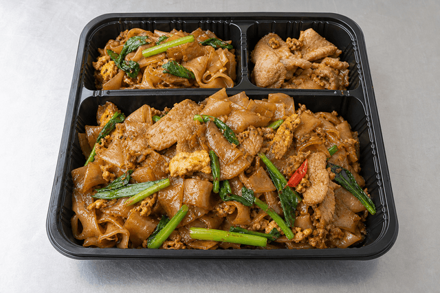 Photorealistic 泰式酱油炒河粉 menu-main p08 food image by VDAMO