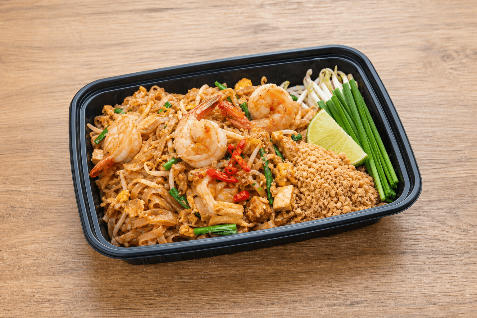 Photorealistic Pad Thai shrimp menu-main p06 food image by VDAMO