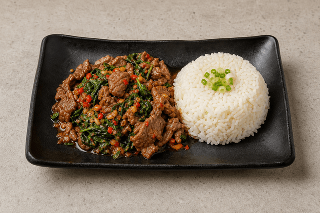 Immagine food VDAMO: Pad krapow beef menu-main p02