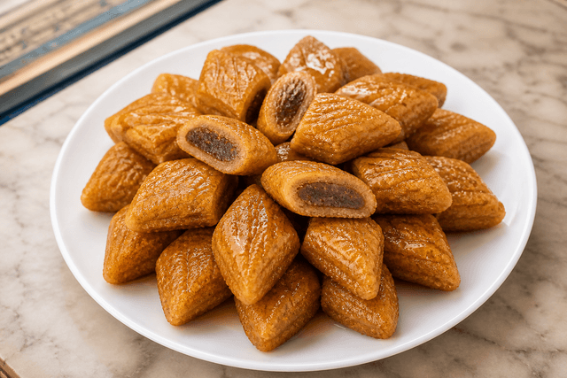 Photorealistic Makroudh menu-main food image by VDAMO