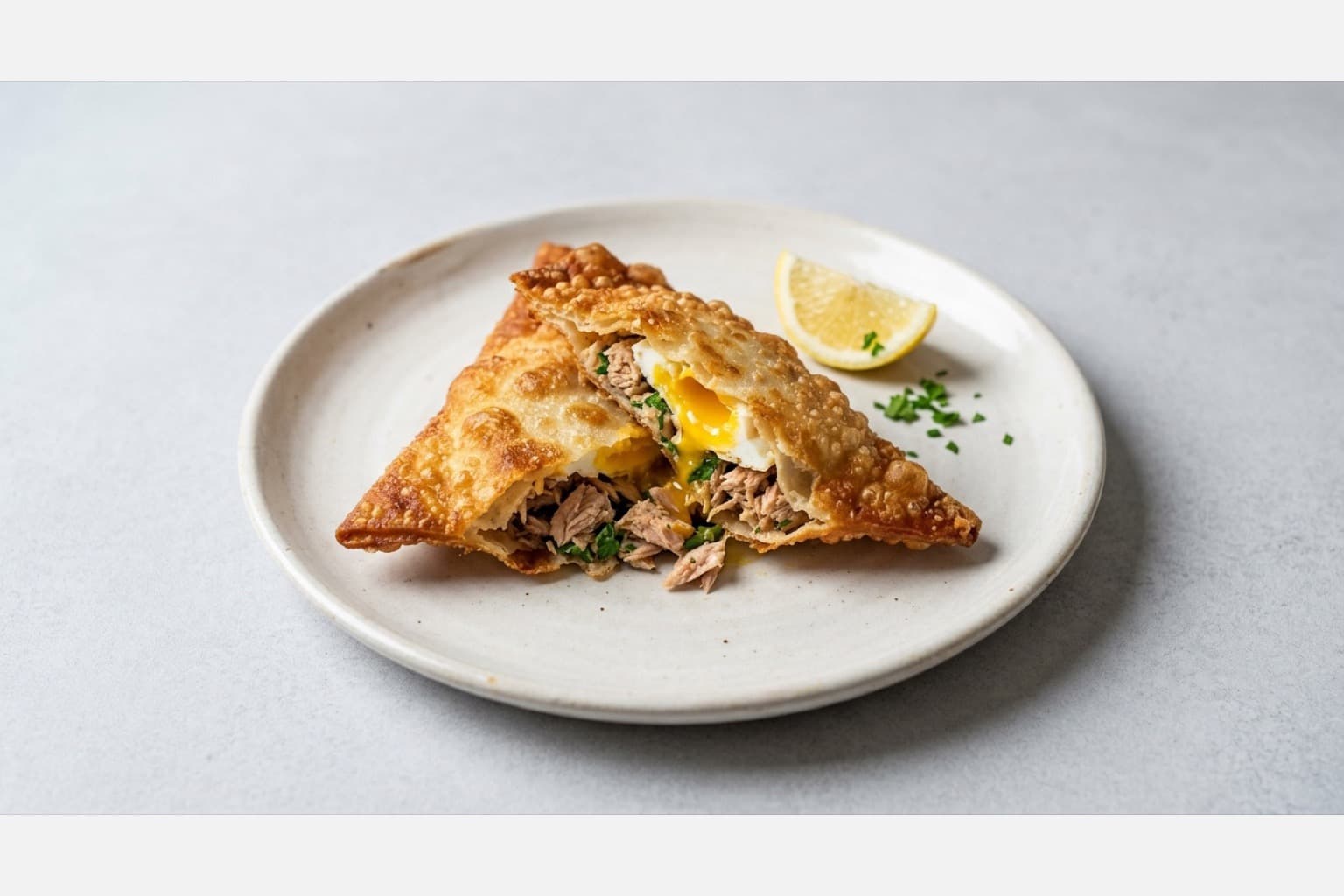 Photorealistic Brik with tuna menu-main p03 food image by VDAMO