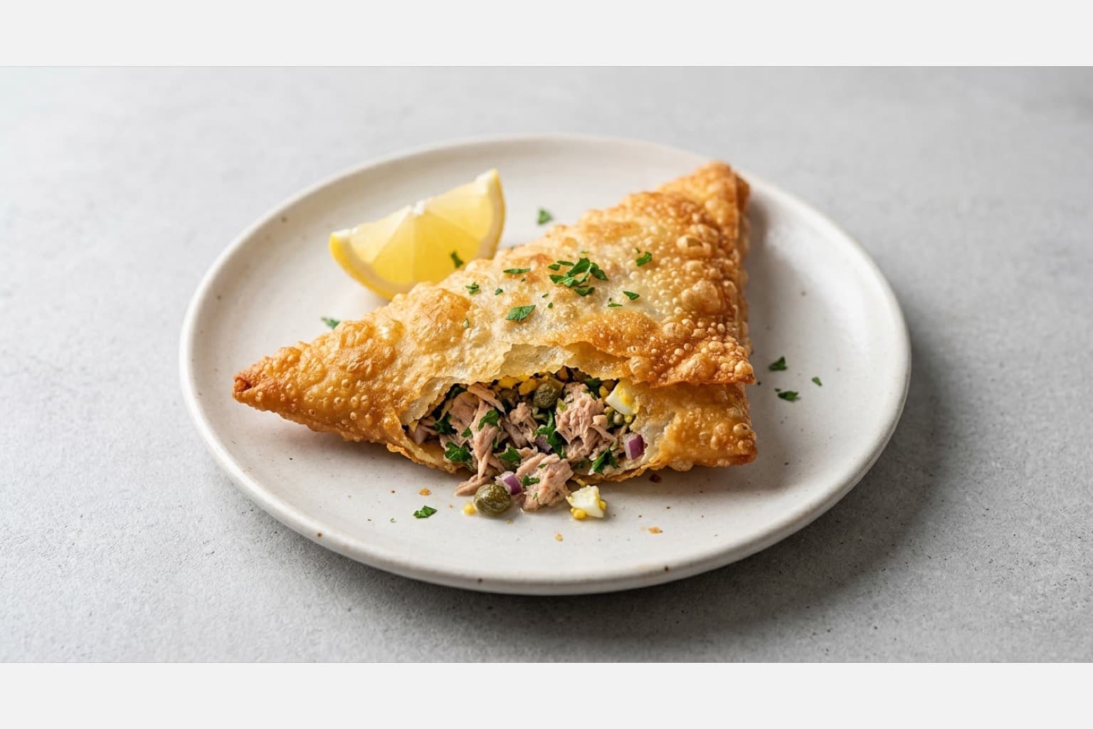 Photorealistic Brik with tuna menu-main p04 food image by VDAMO