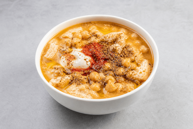 Photorealistic Lablabi menu-main p02 food image by VDAMO