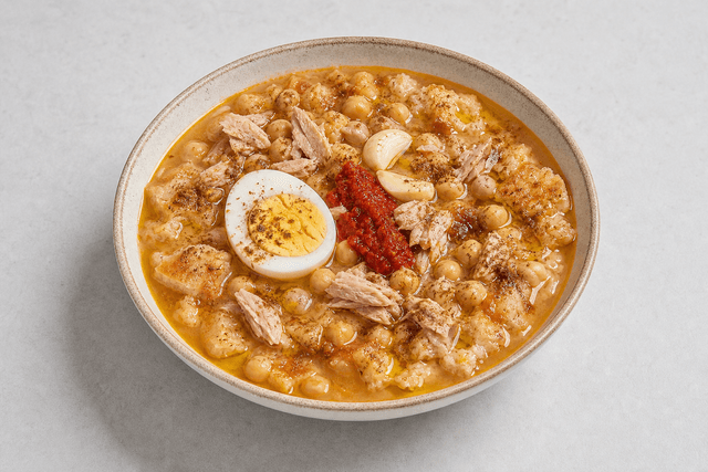 Photorealistic Lablabi menu-main p04 food image by VDAMO