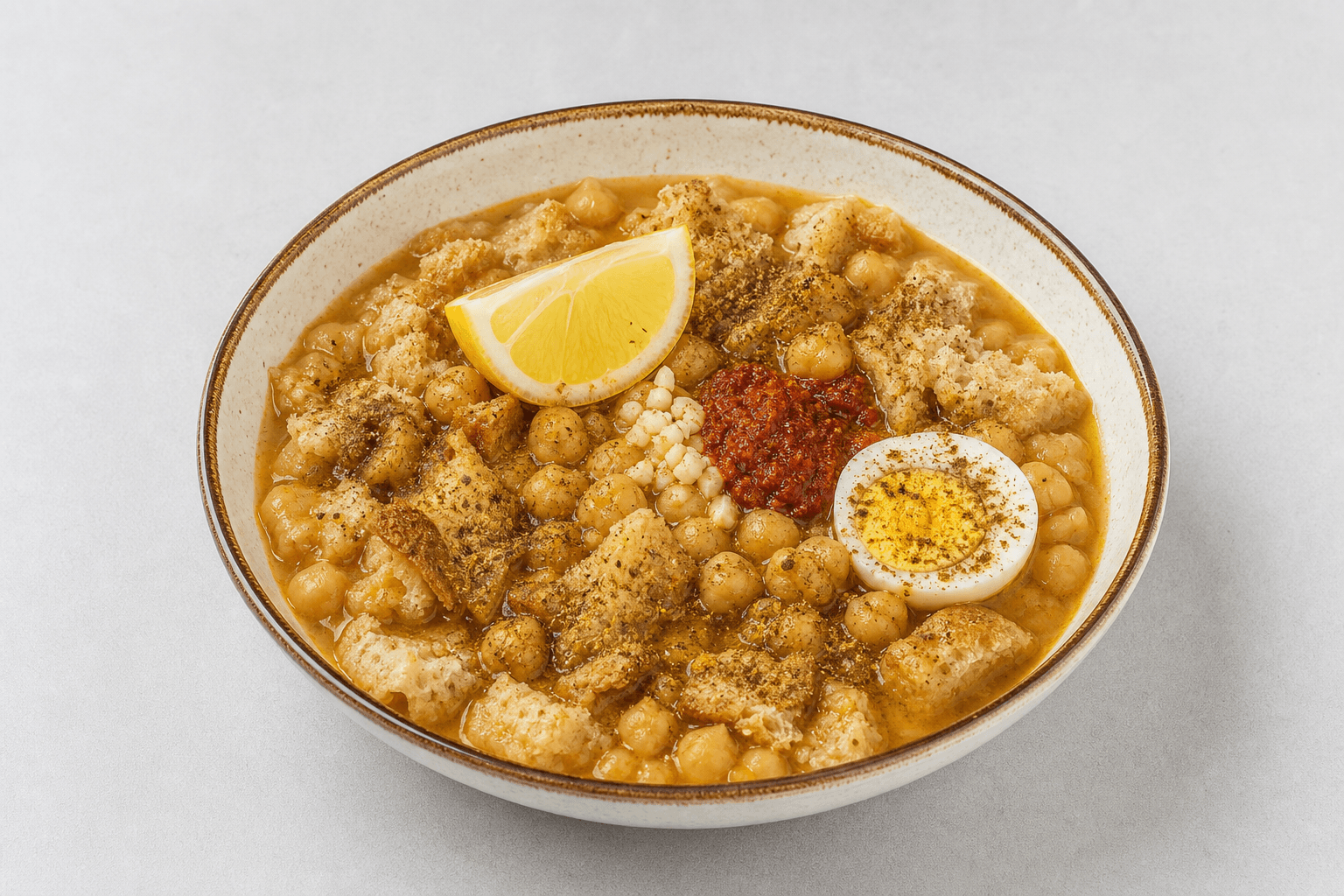 Photorealistic Lablabi menu-main p05 food image by VDAMO