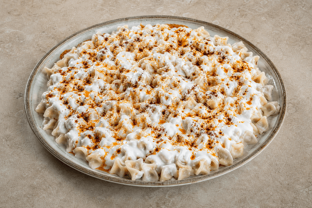 Photorealistic Turkish manti menu-main p10 food image by VDAMO