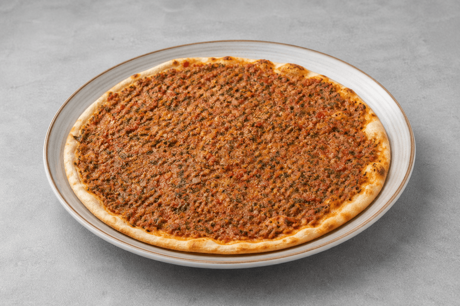 Photorealistic Lahmacun menu-main p02 food image by VDAMO
