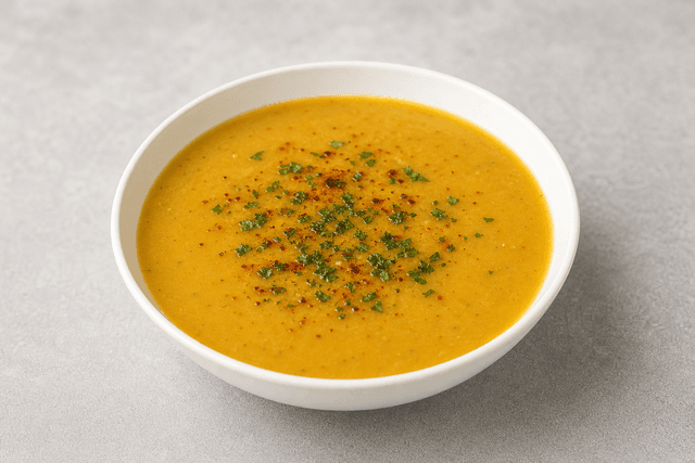Photorealistic Mercimek corbasi menu-main p04 food image by VDAMO