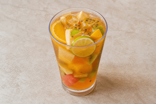 Photorealistic Fruit tea menu-main p01 food image by VDAMO