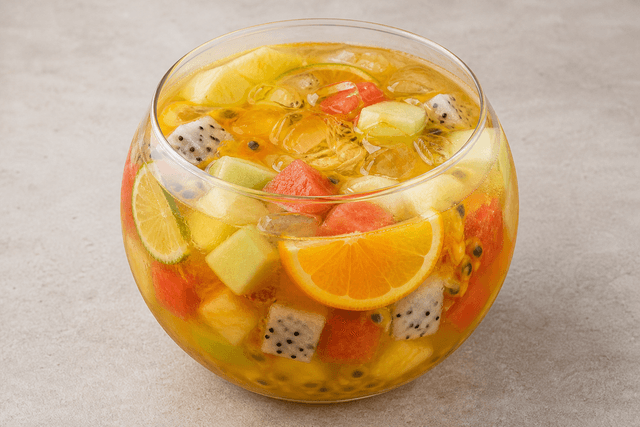 Photorealistic Fruit tea menu-main p10 food image by VDAMO