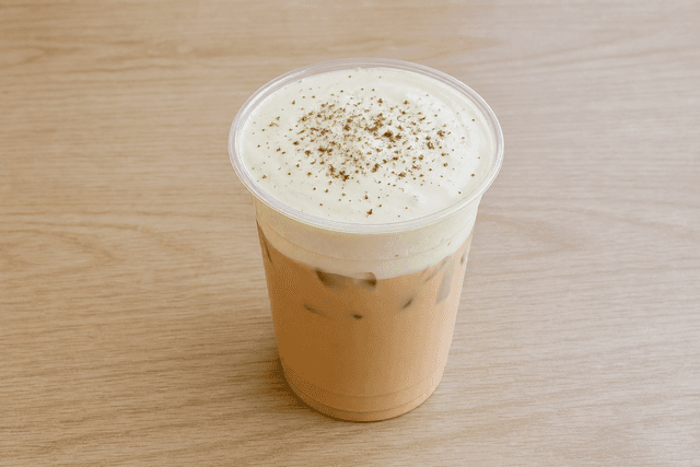 Photorealistic Cheese foam tea menu-main p08 food image by VDAMO