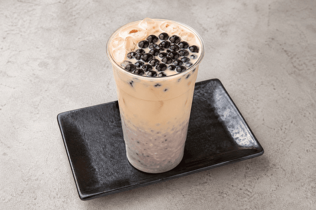 Photorealistic Taro milk tea menu-main p02 food image by VDAMO