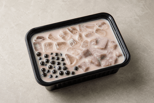 Photorealistic Taro milk tea menu-main p06 food image by VDAMO