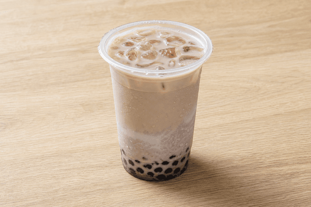 Photorealistic Taro milk tea menu-main p08 food image by VDAMO