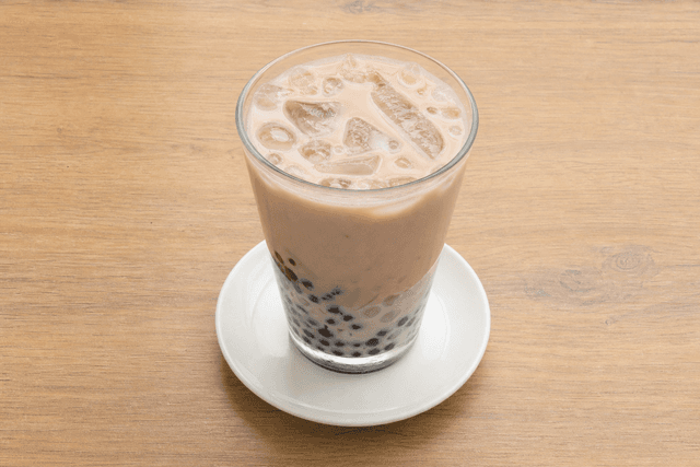 Photorealistic Taro milk tea menu-main p09 food image by VDAMO