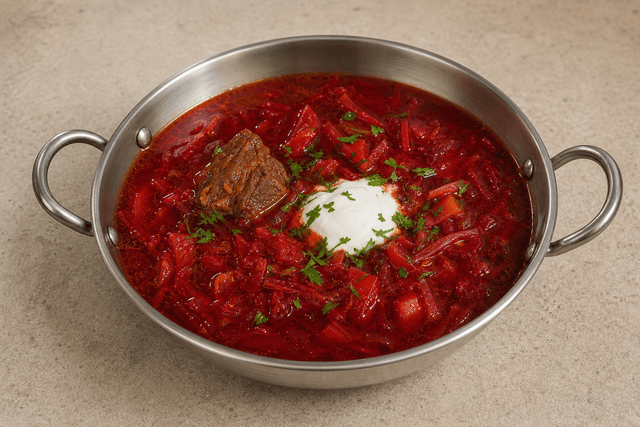 Photorealistic Borscht menu-main p05 food image by VDAMO