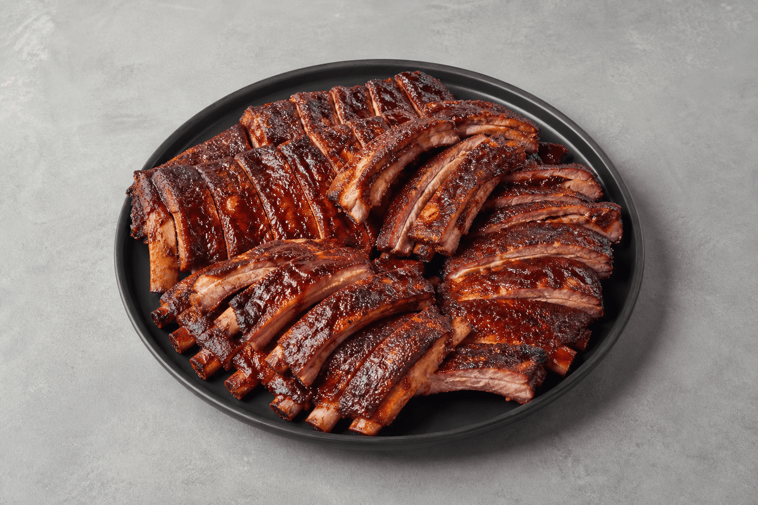Photorealistic BBQ ribs menu-main p10 food image by VDAMO
