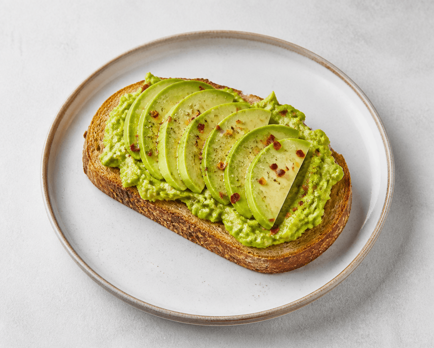 Photorealistic Avocado toast menu-main p06 food image by VDAMO