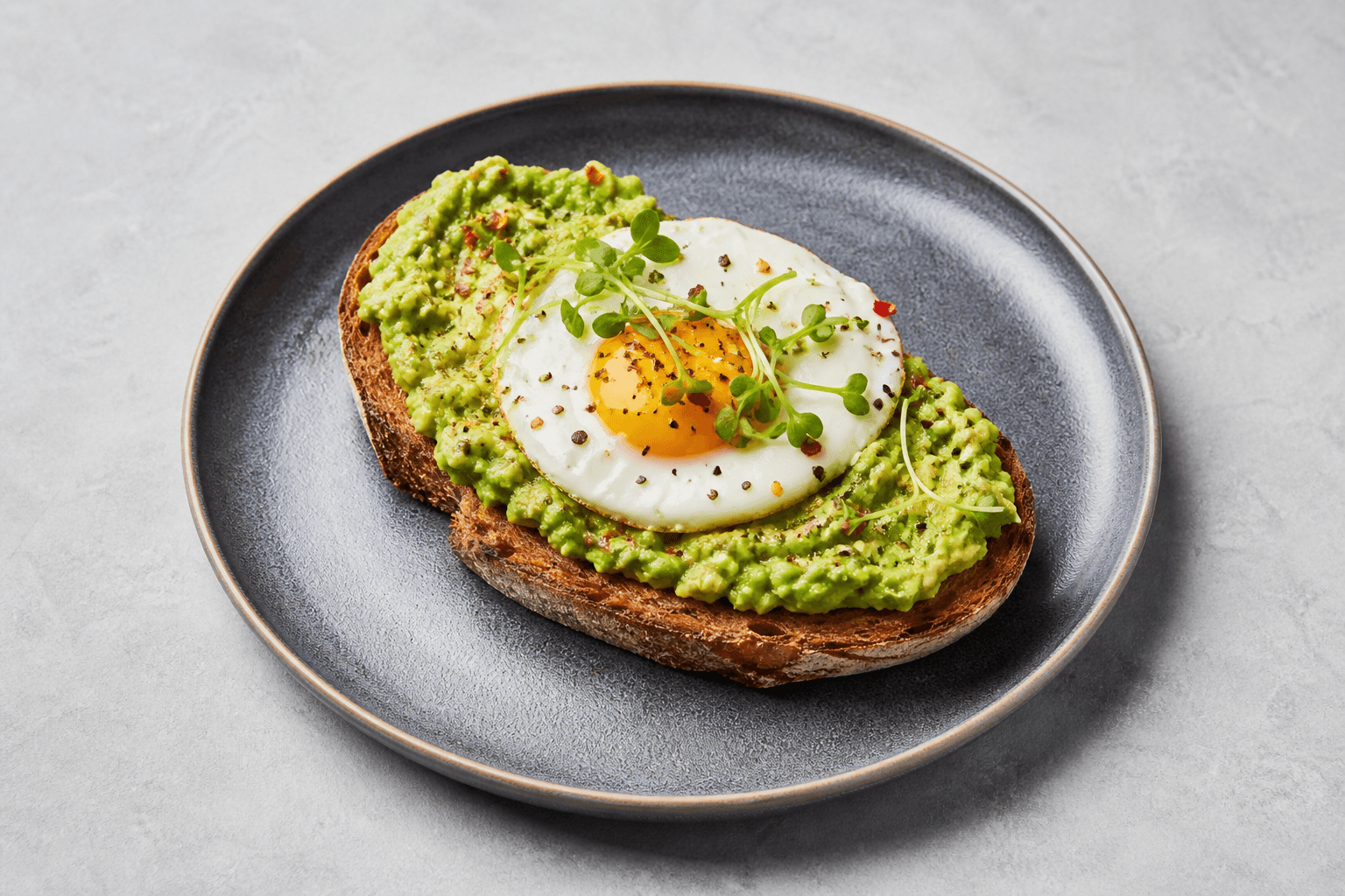 Photorealistic Avocado toast menu-main p07 food image by VDAMO