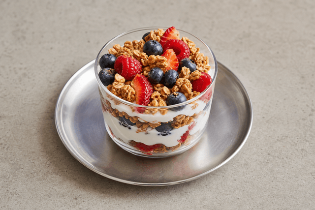 Imej makanan Granola parfait style 036 P05 oleh VDAMO