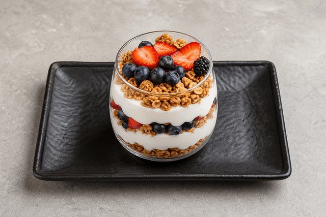 صورة طعام من VDAMO: Granola parfait style 048 menu-main p02