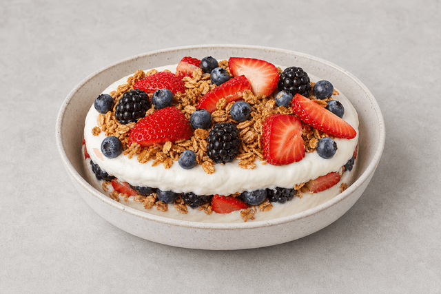 صورة طعام من VDAMO: Granola parfait style 048 menu-main p03