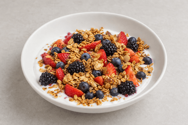 صورة طعام من VDAMO: Granola parfait style 048 menu-main p04