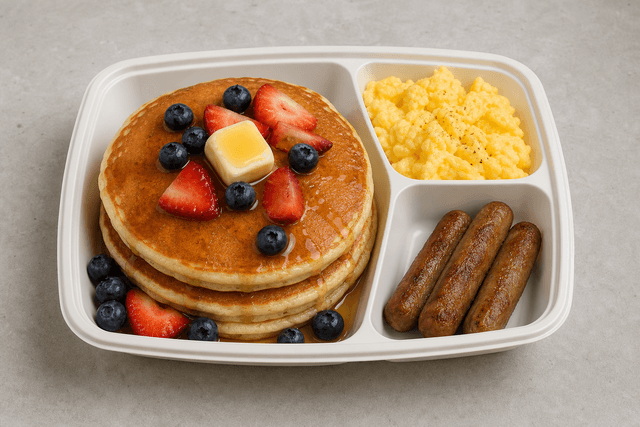 Photorealistic Pancake stack menu-main p08 food image by VDAMO