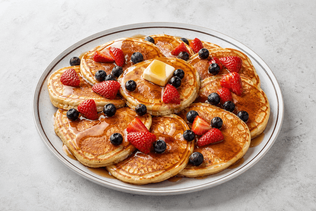 Photorealistic Pancake stack menu-main p10 food image by VDAMO