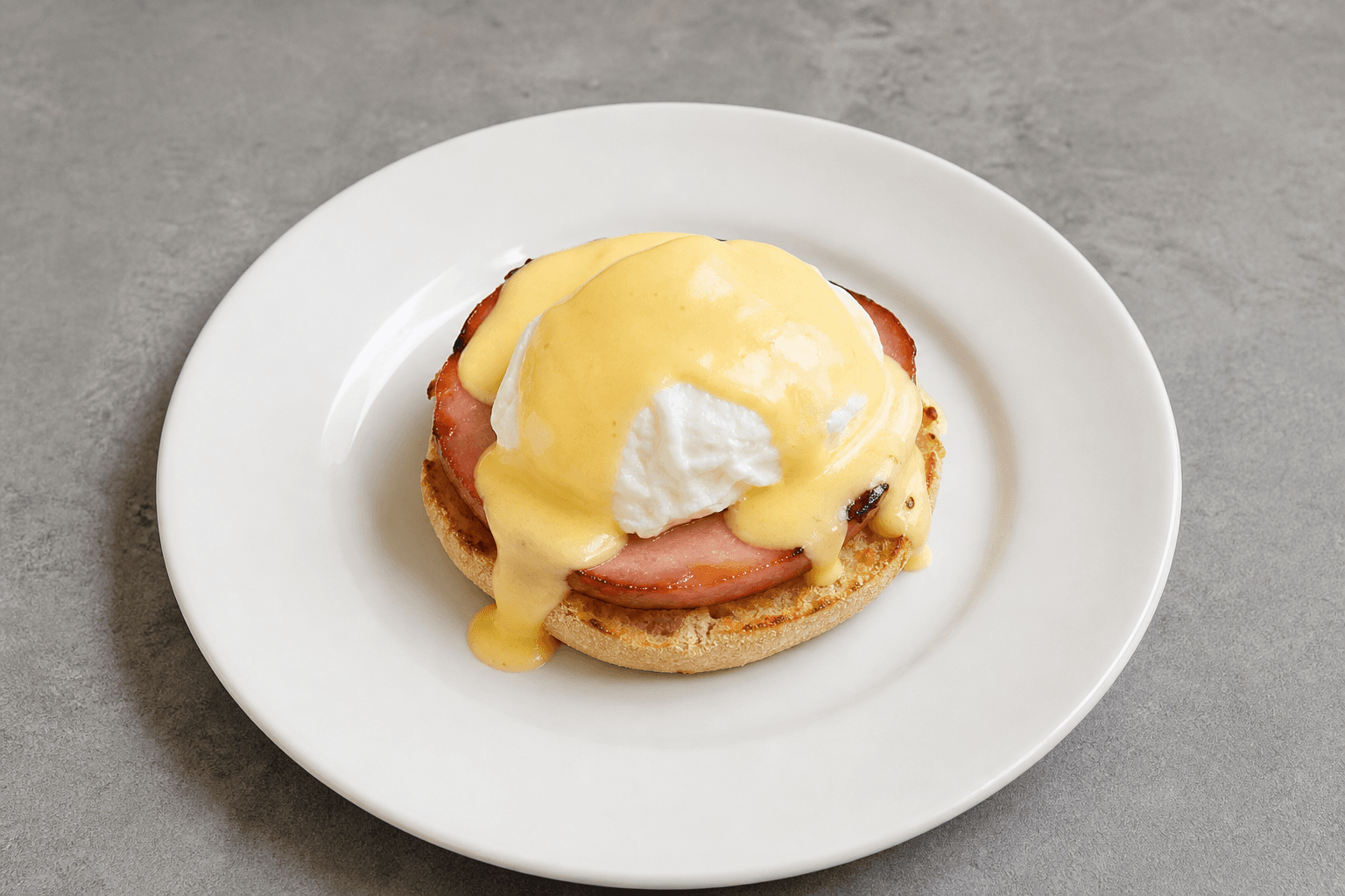 Photorealistic Eggs Benedict P01 food image by VDAMO