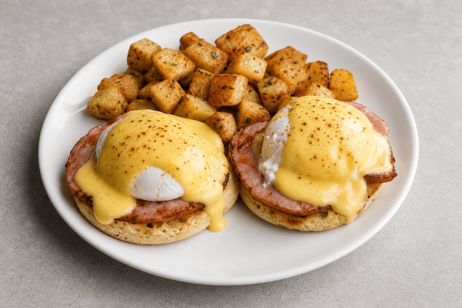 Photorealistic Eggs Benedict P09 food image by VDAMO